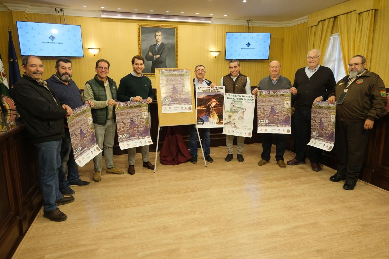 Presentación de la X Feria de la Perdiz con Reclamo de Cabra. Presentación de la X Feria de la Perdiz con Reclamo de Cabra.