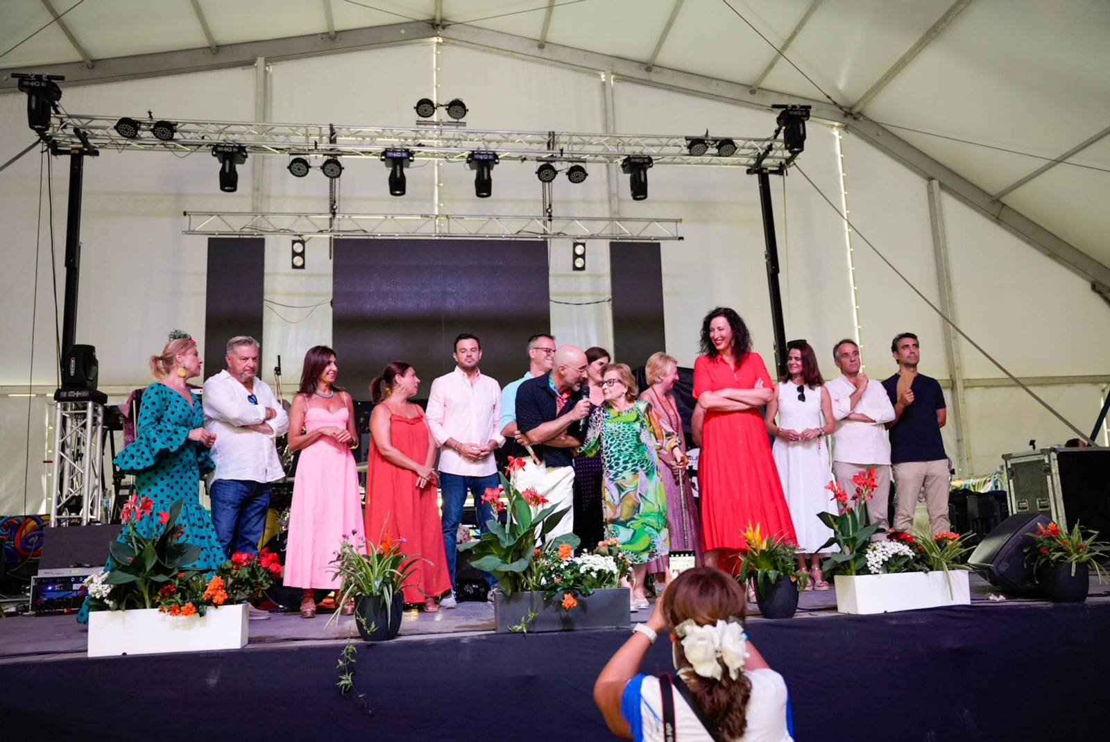 Las fotos de la comida de homenaje a la mujer en la Feria de Almería