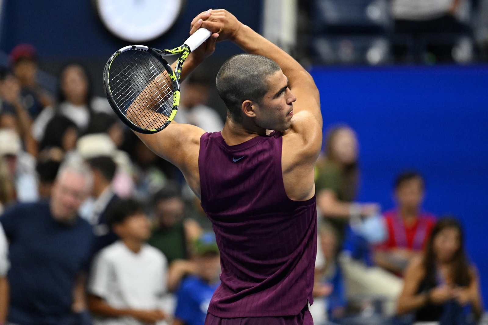 Las fotos del nuevo 'look' de Alcaraz en el Open USA