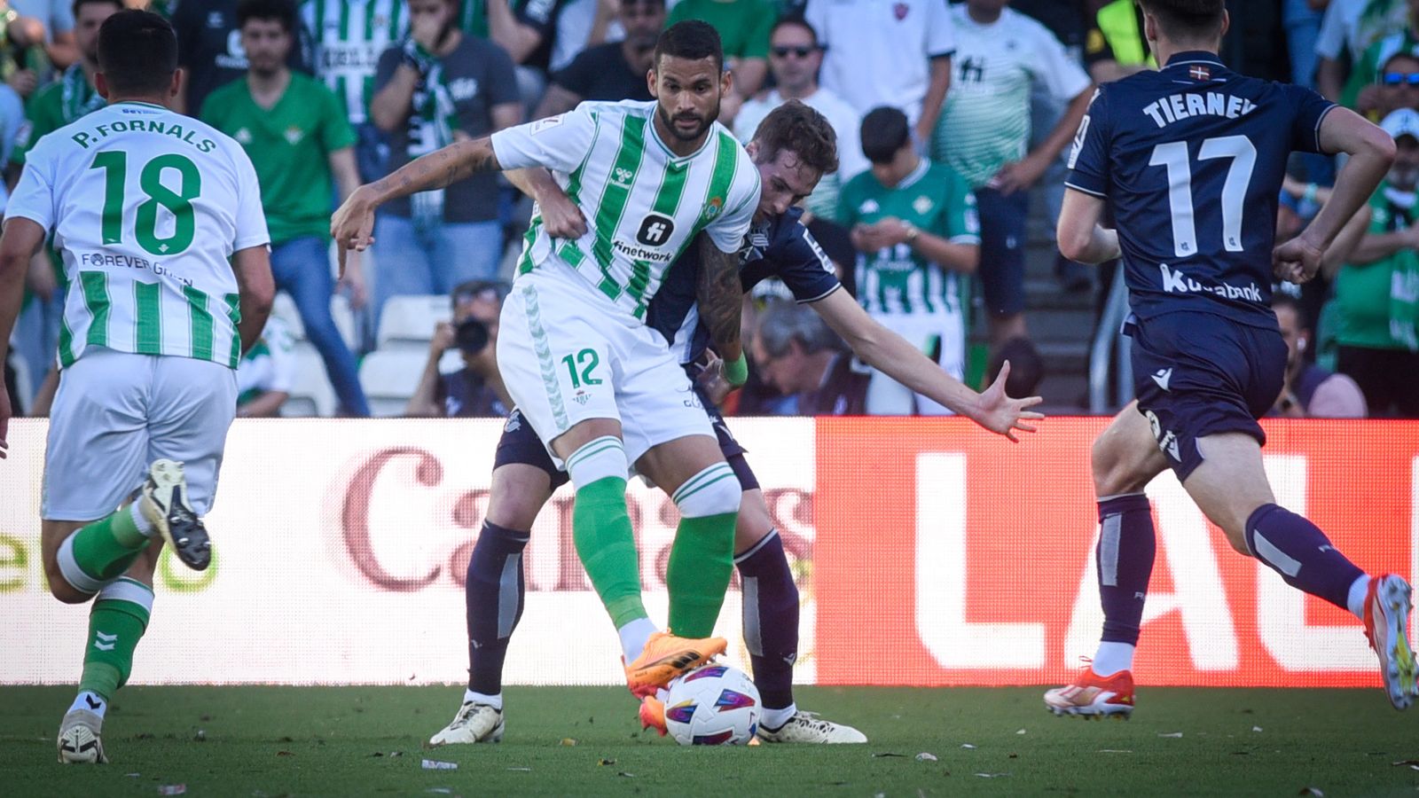 Las imágenes del Real Betis - Real Sociedad