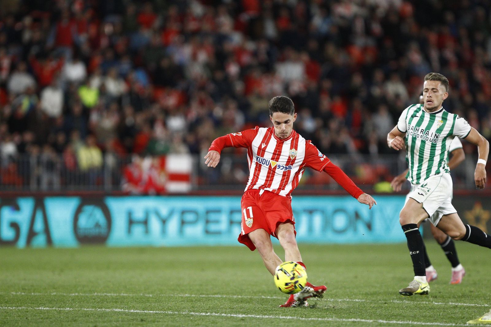 Las fotografías del partido U.D. Almería-Córdoba C.F.