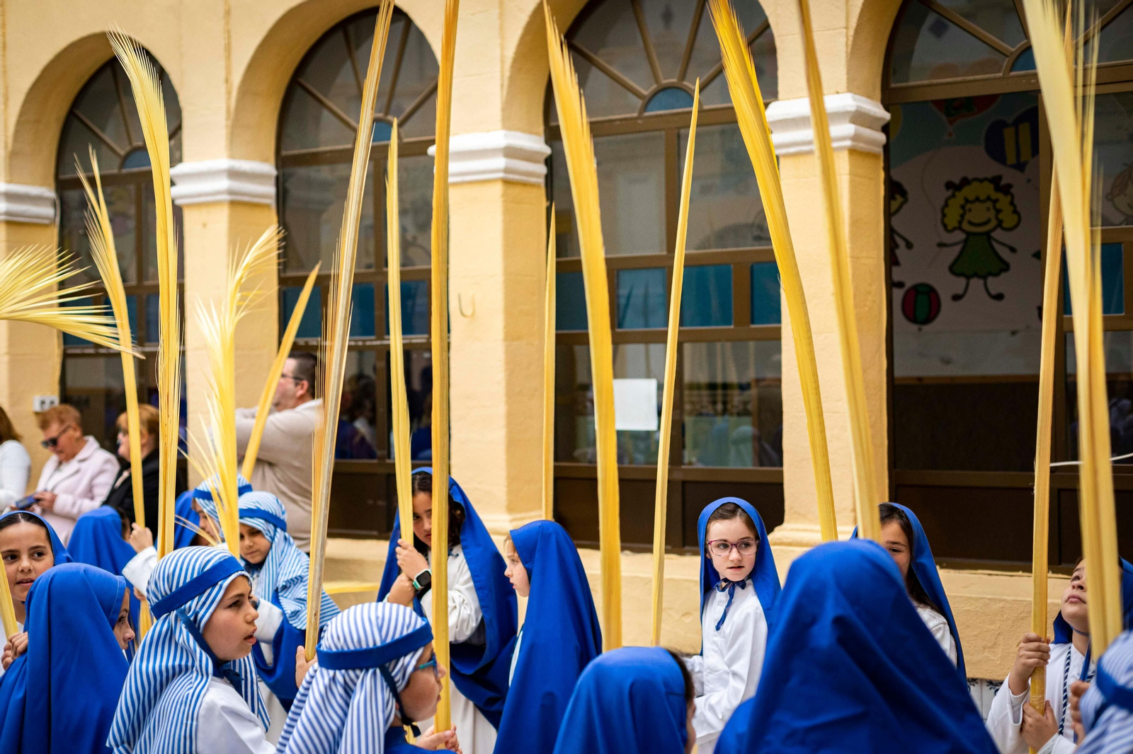 Las imágenes de Cristo Rey (Borriquita) en la Semana Santa de San Fernando 2024