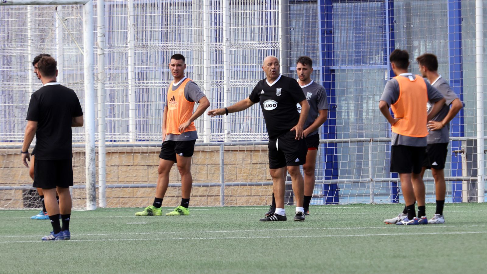 Entrenamiento del Xerez CD en la Granja