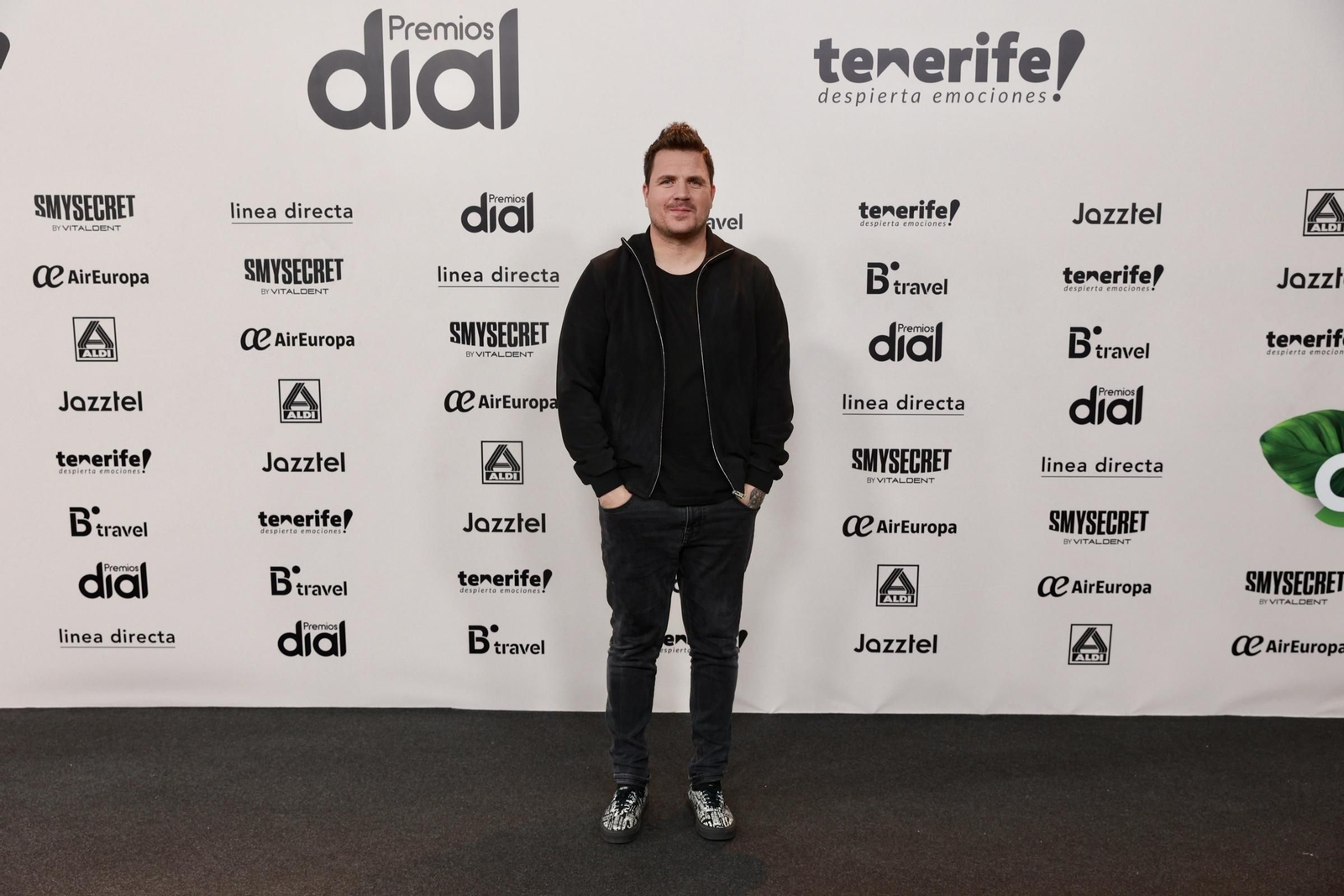 Las estrellas del 'photocall' de los Premios Dial, gala celebrada en Santa Cruz de Tenerife