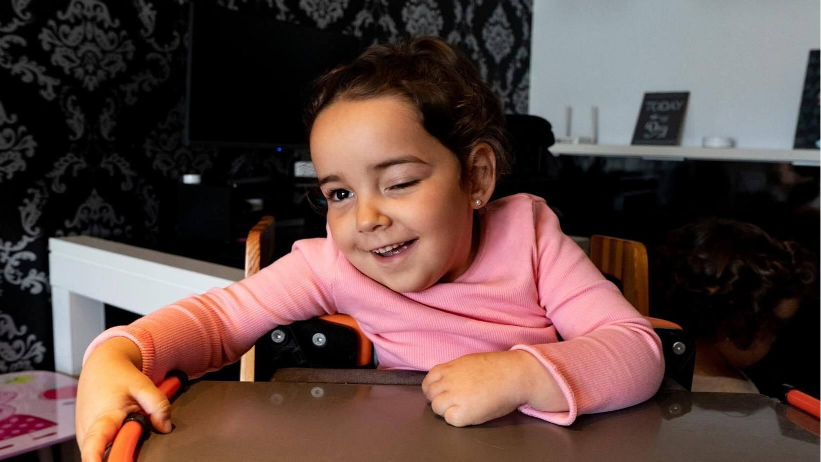 Imagen de la pequeña Alba Ramos.