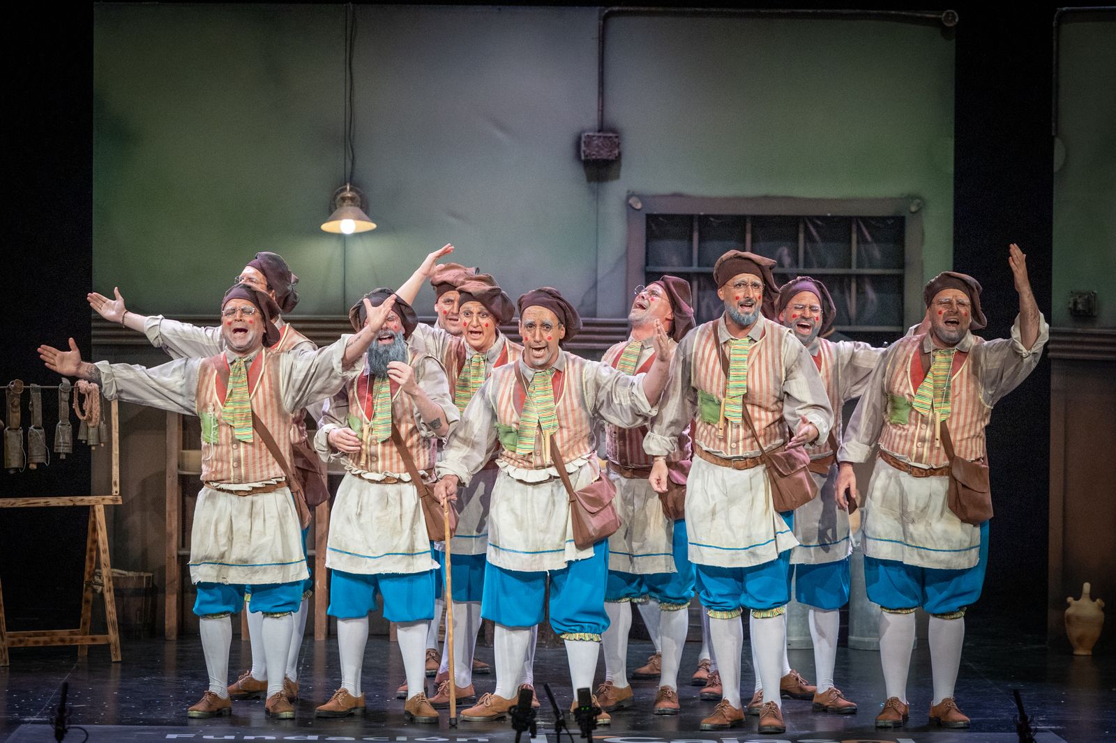 Comparsa 'Los maestros'