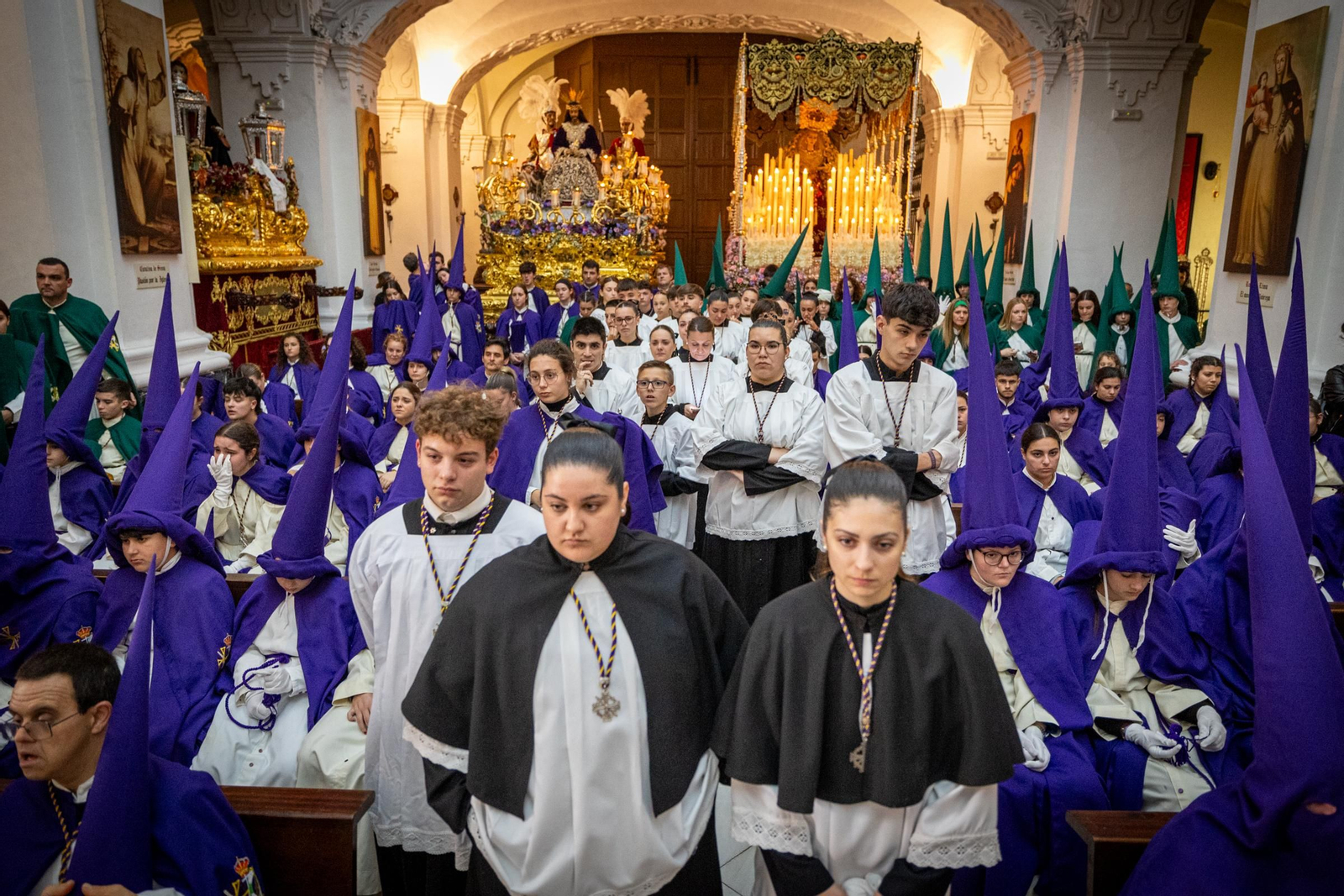 Las imágenes de la cofradía de Cigarreras en la Semana Santa de Cádiz de 2024