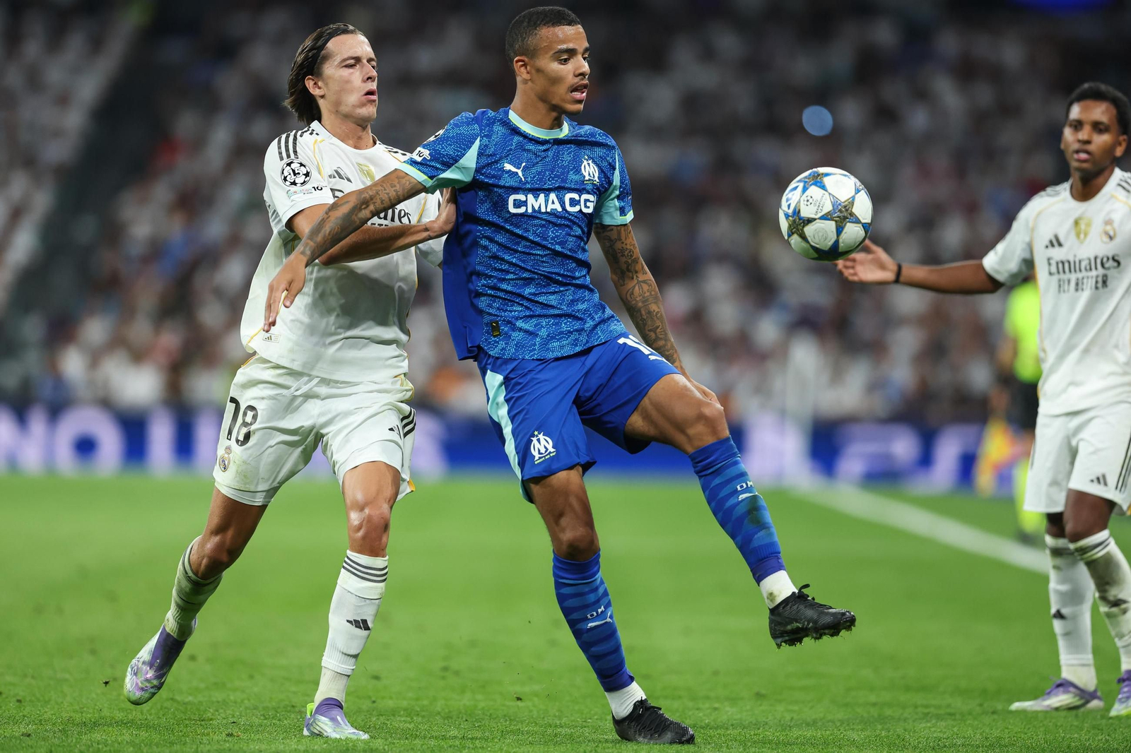 Las mejores fotos del Real Madrid-Olympique