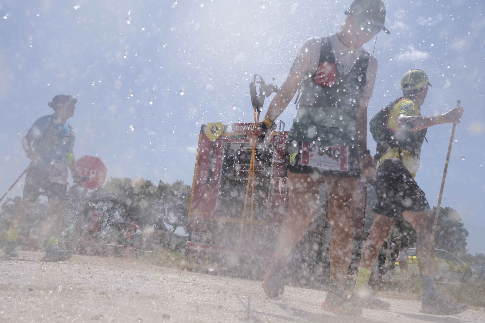 La jornada diurna de los 101, en fotos