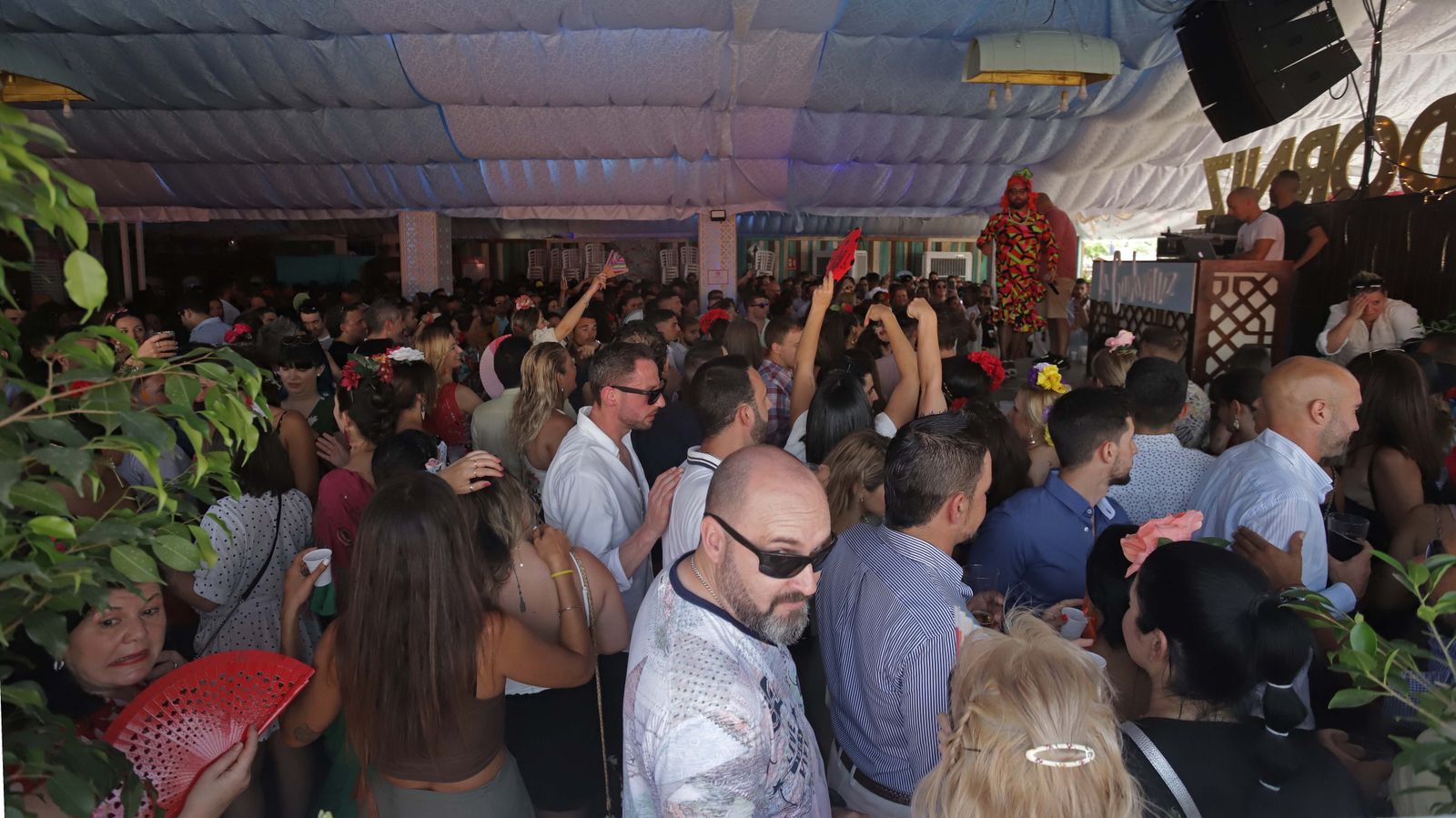 Fotos del Domingo por Sevillanas en la Feria Real de Algeciras