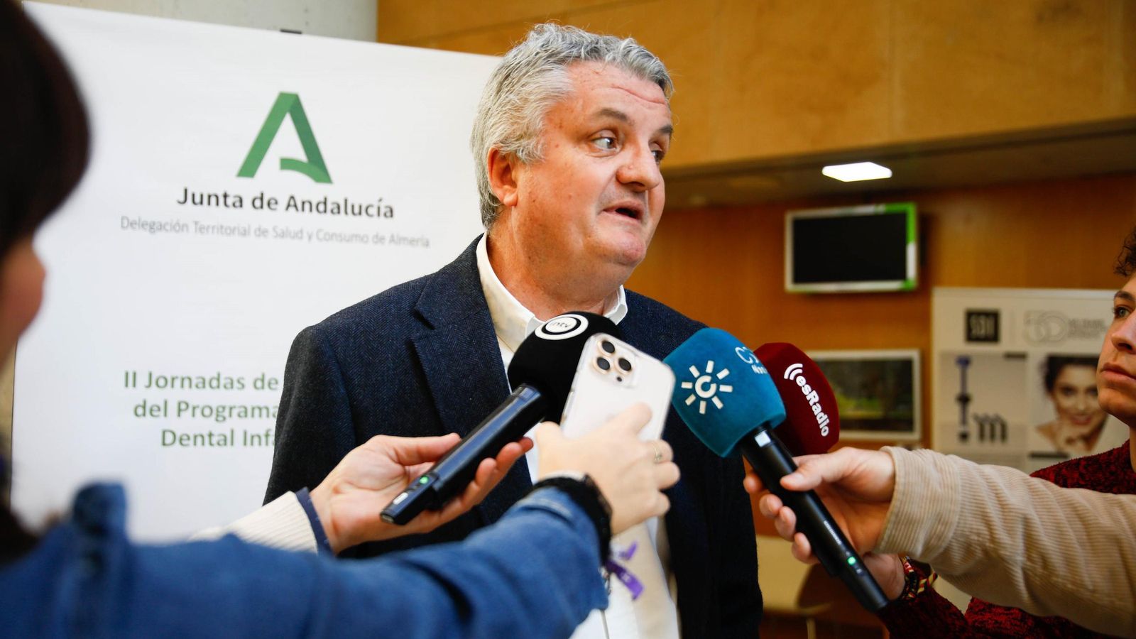 Juan de la Cruz Belmonte, delegado territorial de Salud y Consumo de la Junta de Andalucía