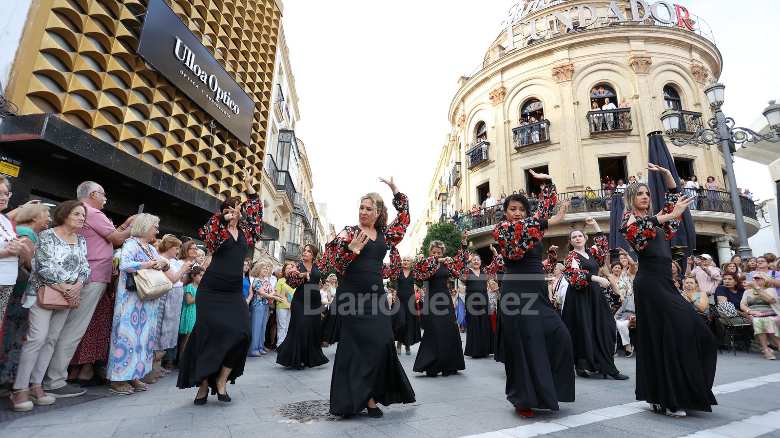 Flashmob de la academia de baile de Fani Muñoz en Jerez