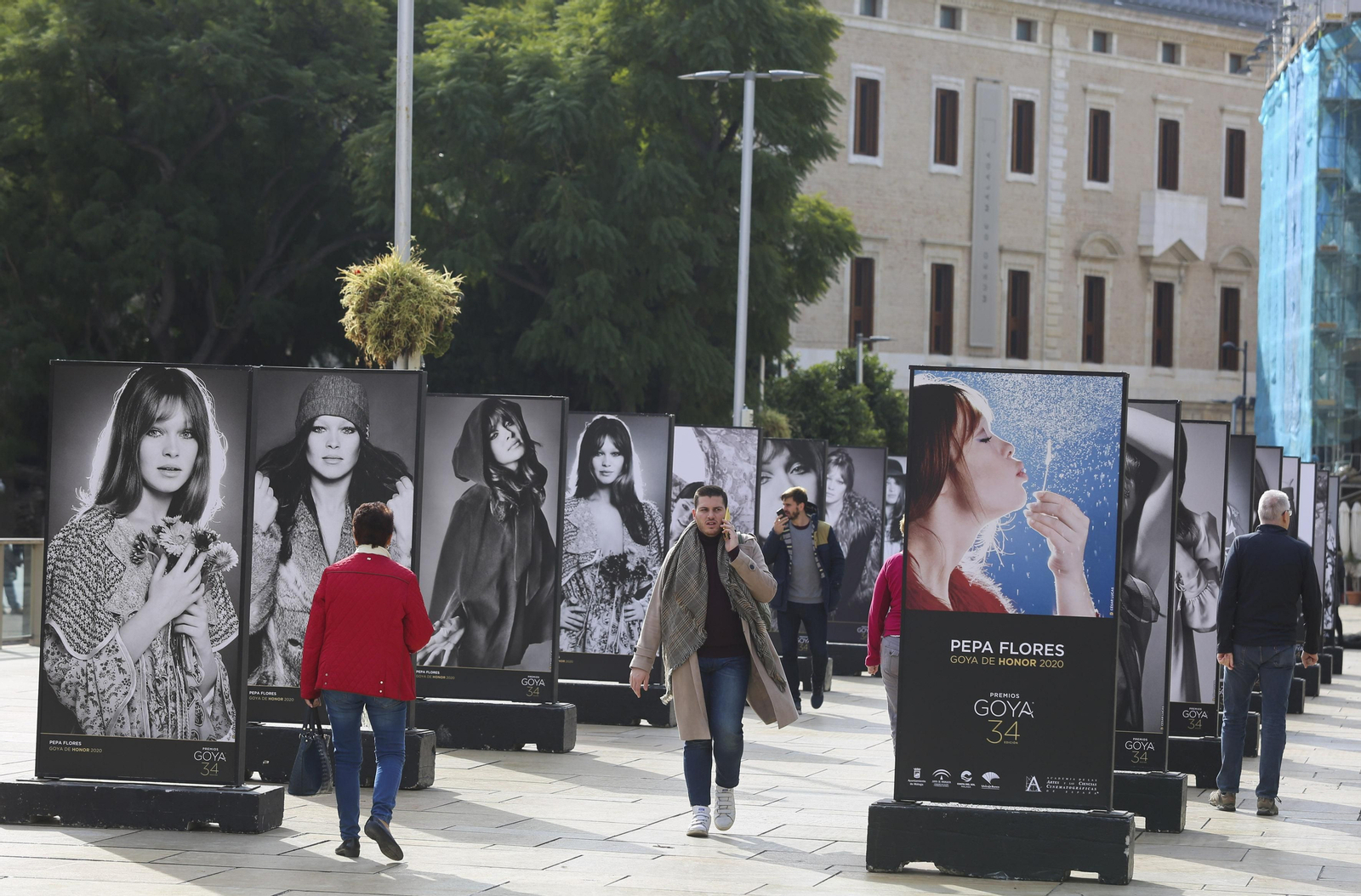 Las fotos de la exposición sobre Pepa Flores en los Goya en Málaga