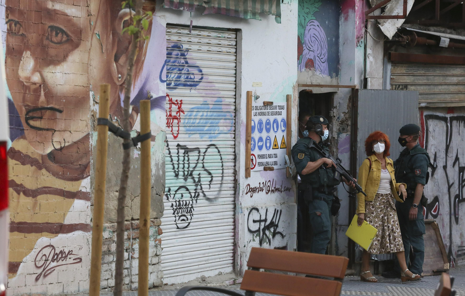 Las fotos de la operación de la Guardia Civil contra el terrorismo internacional en Málaga
