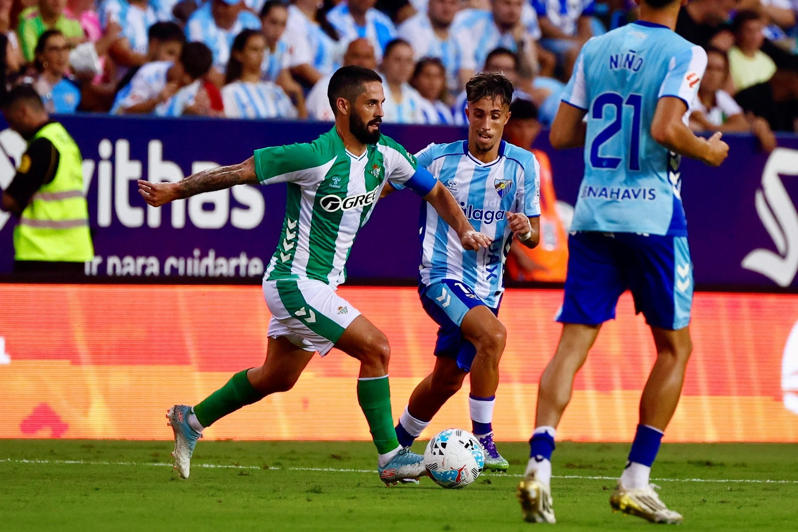 Las mejores fotos del Málaga-Betis
