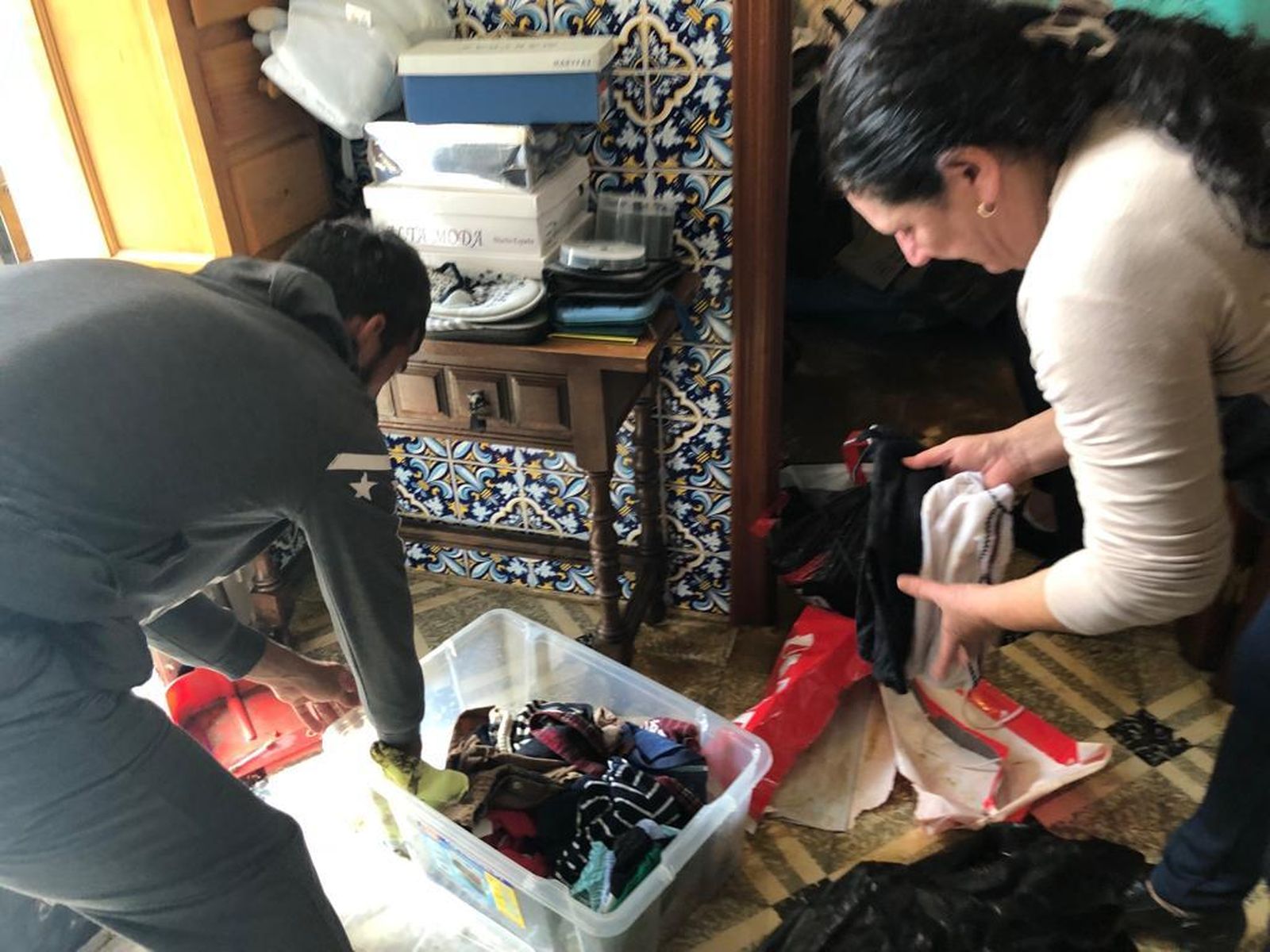 Inundaciones en viviendas de Lepe