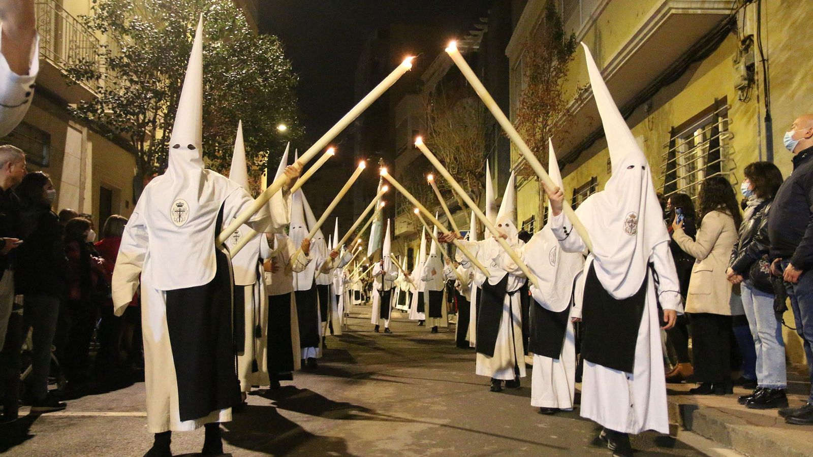 La procesión del Silencio de Almería, en imágenes