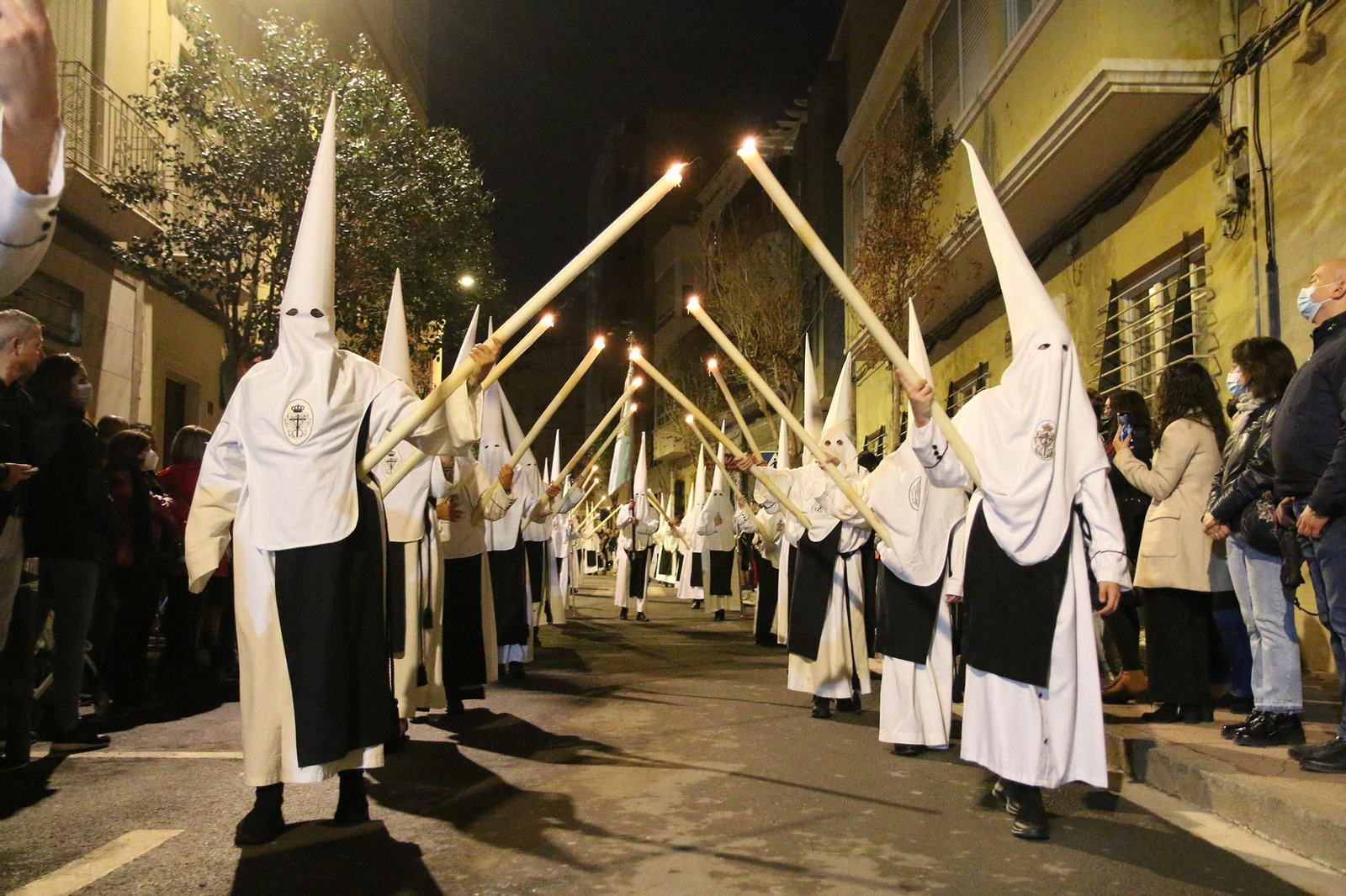 La procesión del Silencio de Almería, en imágenes