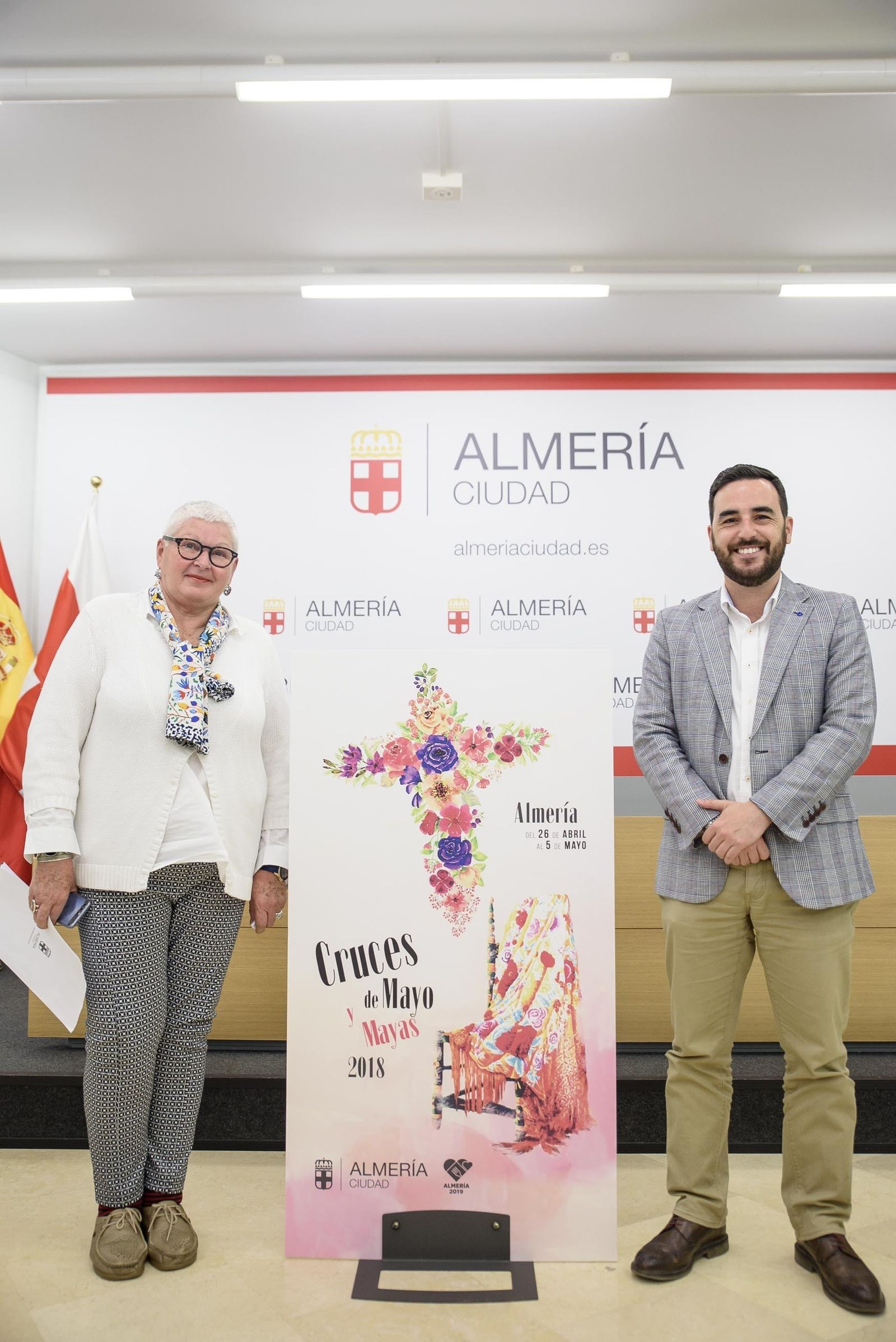 Presentación del evento en el Ayuntamiento de Almería.