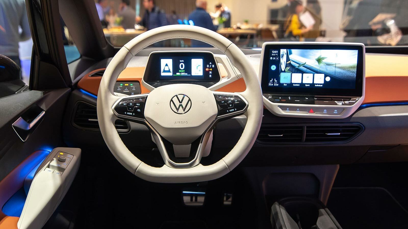 Interior del Volkswagen ID.3.