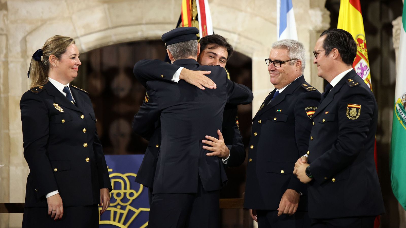 Entrega de medallas de la Asociación Santo Ángel de la Policía Nacional de Jerez