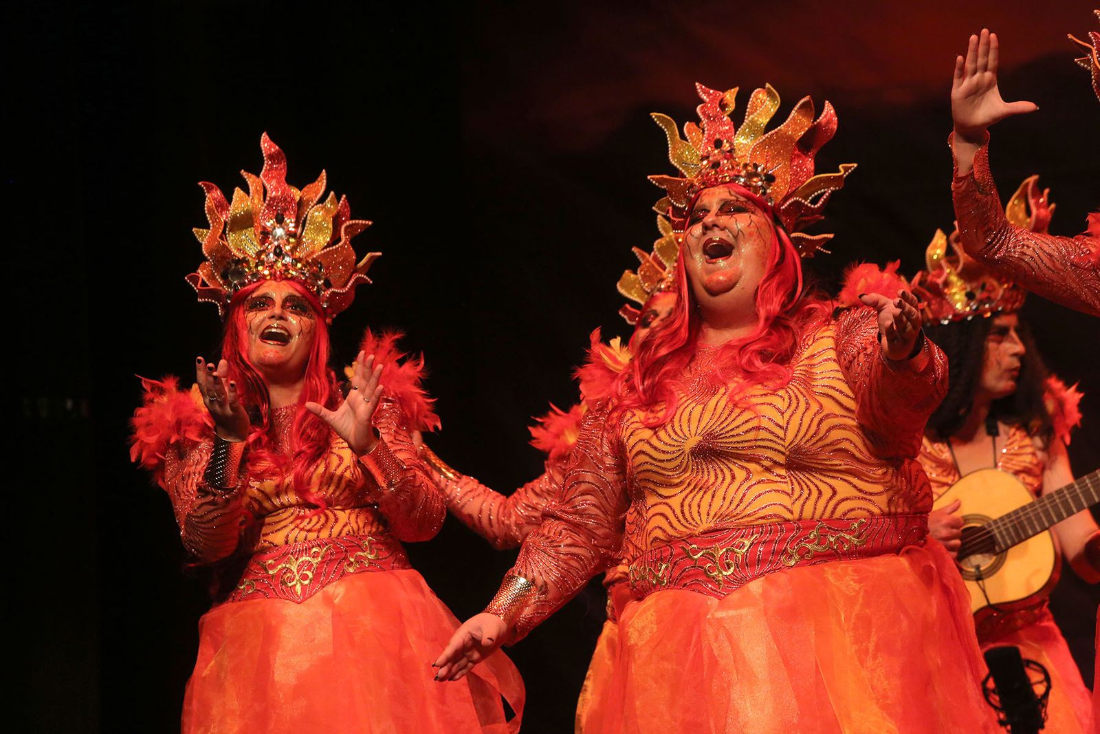 Quinto día de preliminares del Carnaval Colombino en imágenes