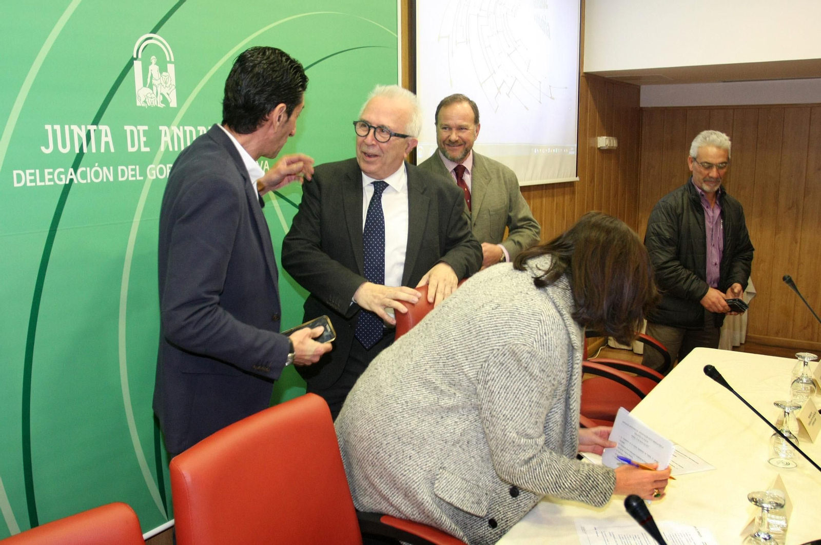 Presentación del Pacto Andaluz por la Industria en la delegación de la Junta en Huelva