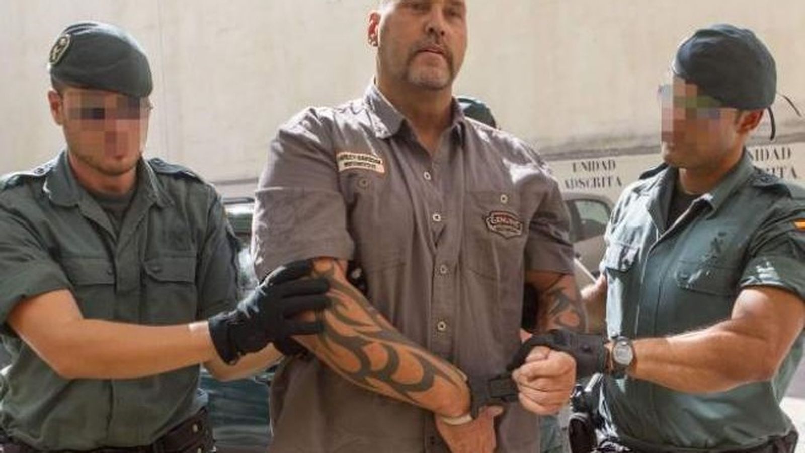 Frank Hanebuth, líder de los Ángeles del Infierno en España