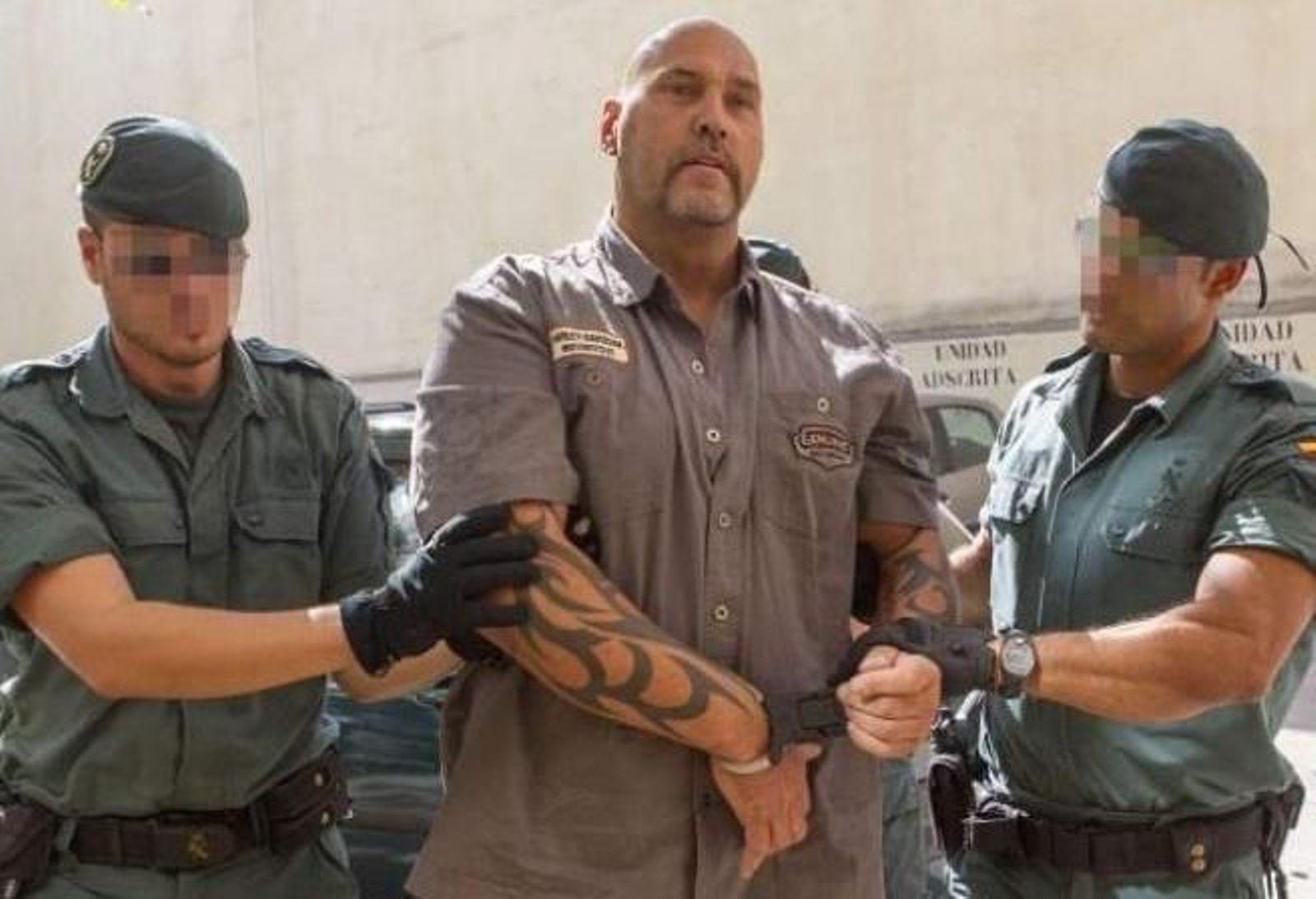 Frank Hanebuth, líder de los Ángeles del Infierno en España