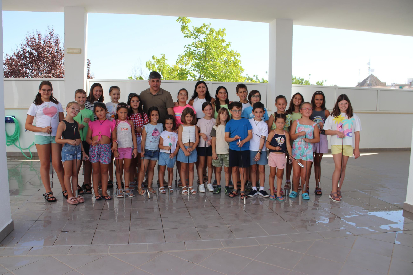 Los niños de Montilla aprenden el oficio de la venencia del vino, en imágenes Los niños de Montilla aprenden el oficio de la venencia del vino, en imágenes