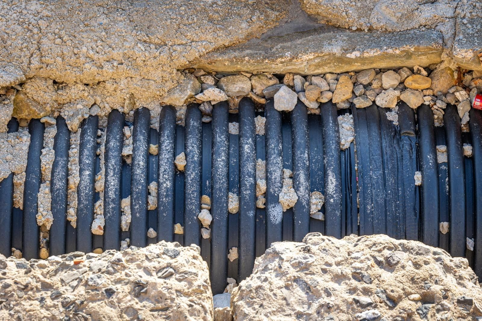 Las imágenes del lamentable estado de este tramo de la Playa Victoria
