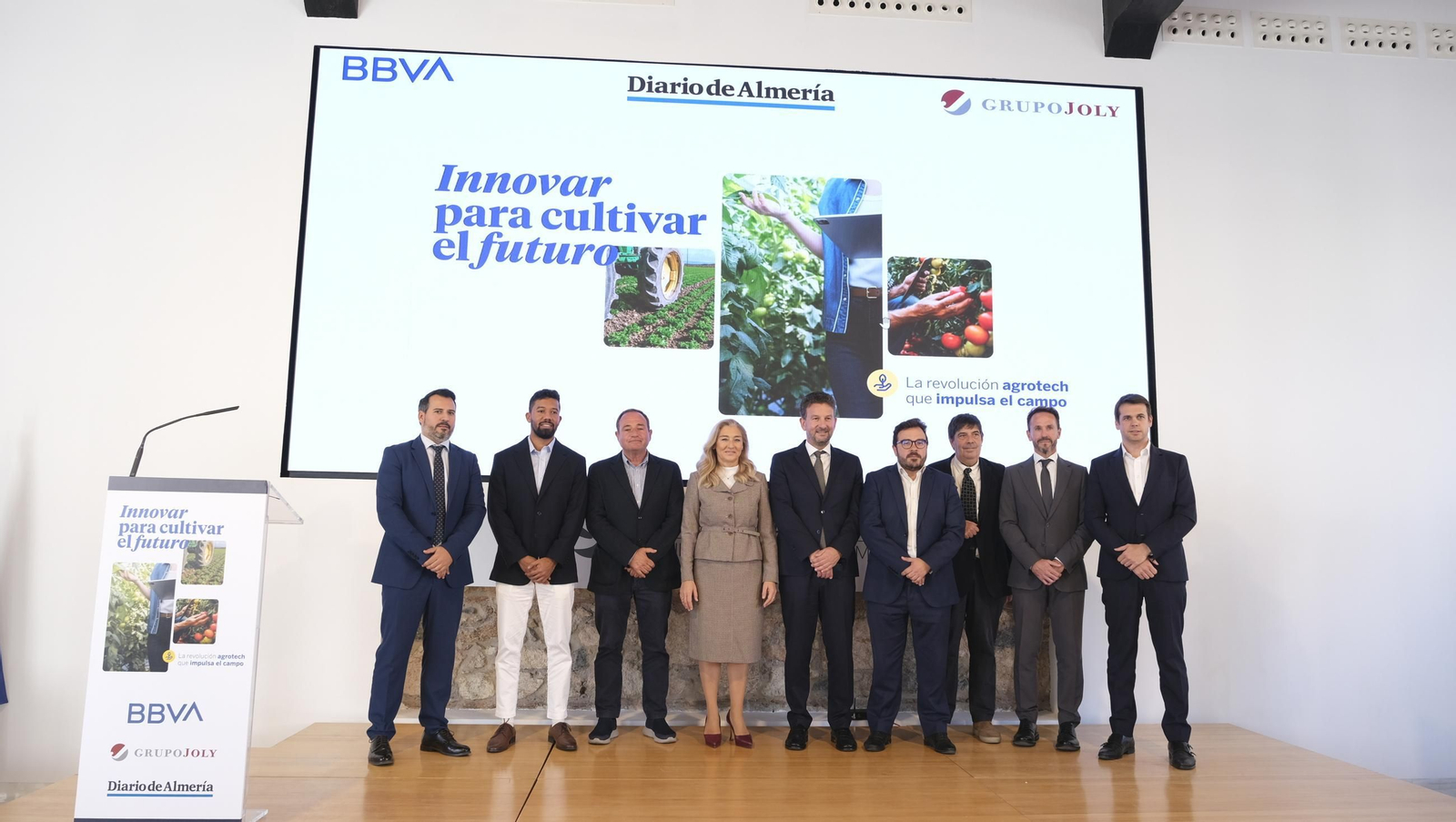 Imágenes de la Jornada BBVA-Grupo Joly 'Revolución Agrotech en el Campo', en Almería Imágenes de la Jornada BBVA-Grupo Joly 'Revolución Agrotech en el Campo', en Almería