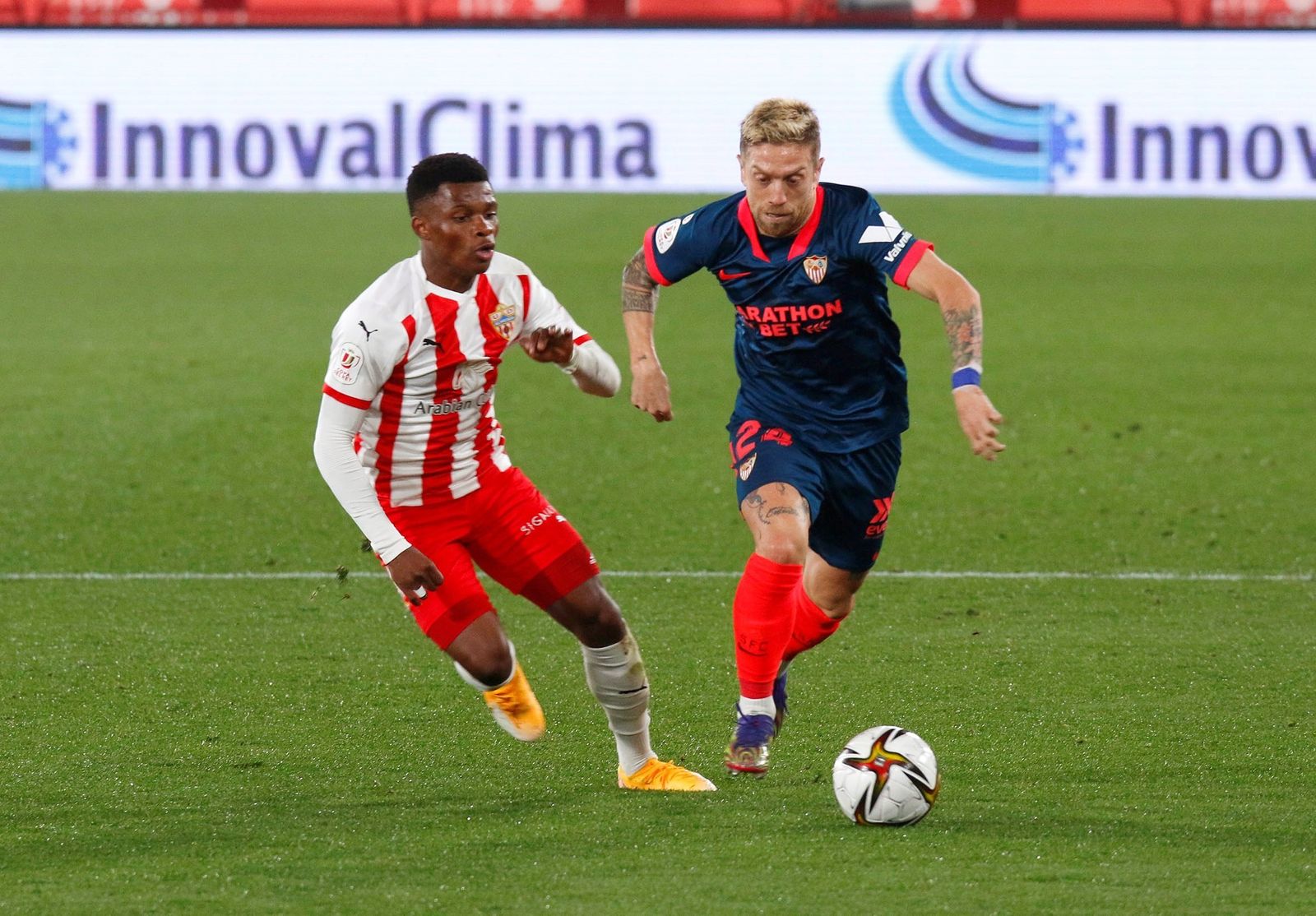 Las fotos del Almería-Sevilla de Copa del Rey