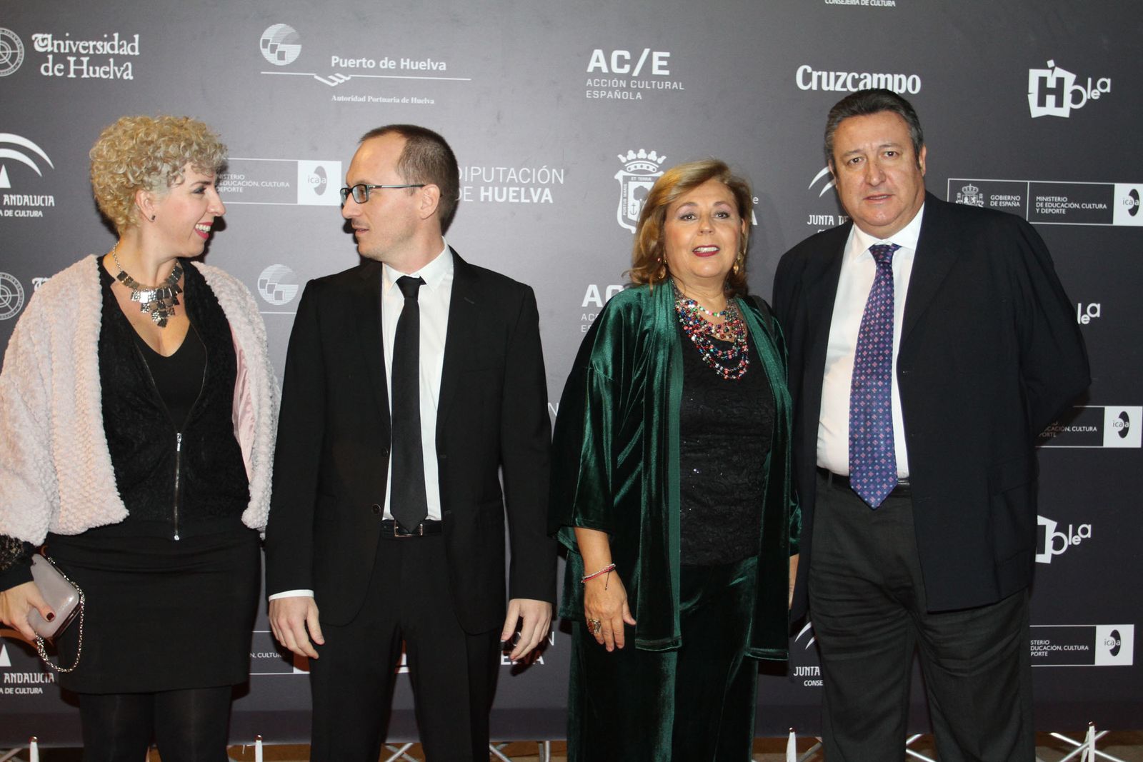 Gala inaugural de la 43 edición del Festival de cine Iberoamericano de Huelva.