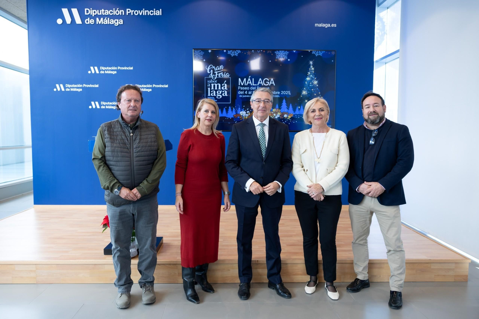 Autoridades, este martes, en la presentación del evento.