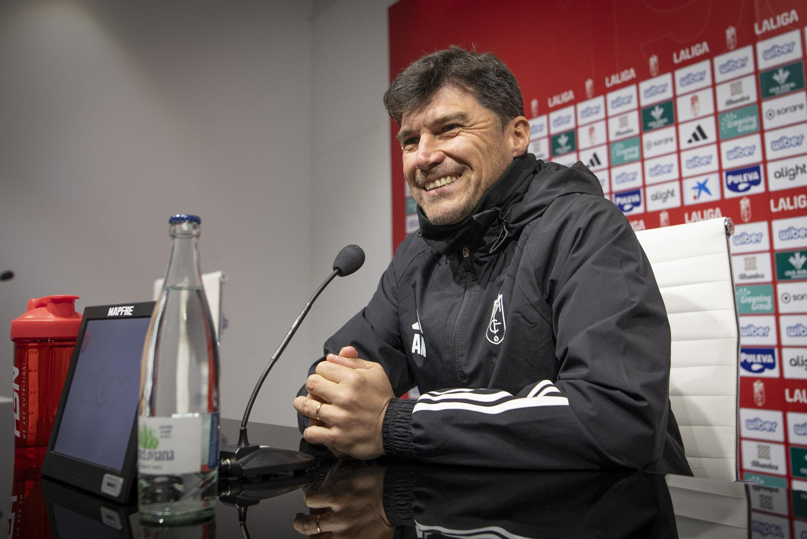 Medina, en una rueda de prensa