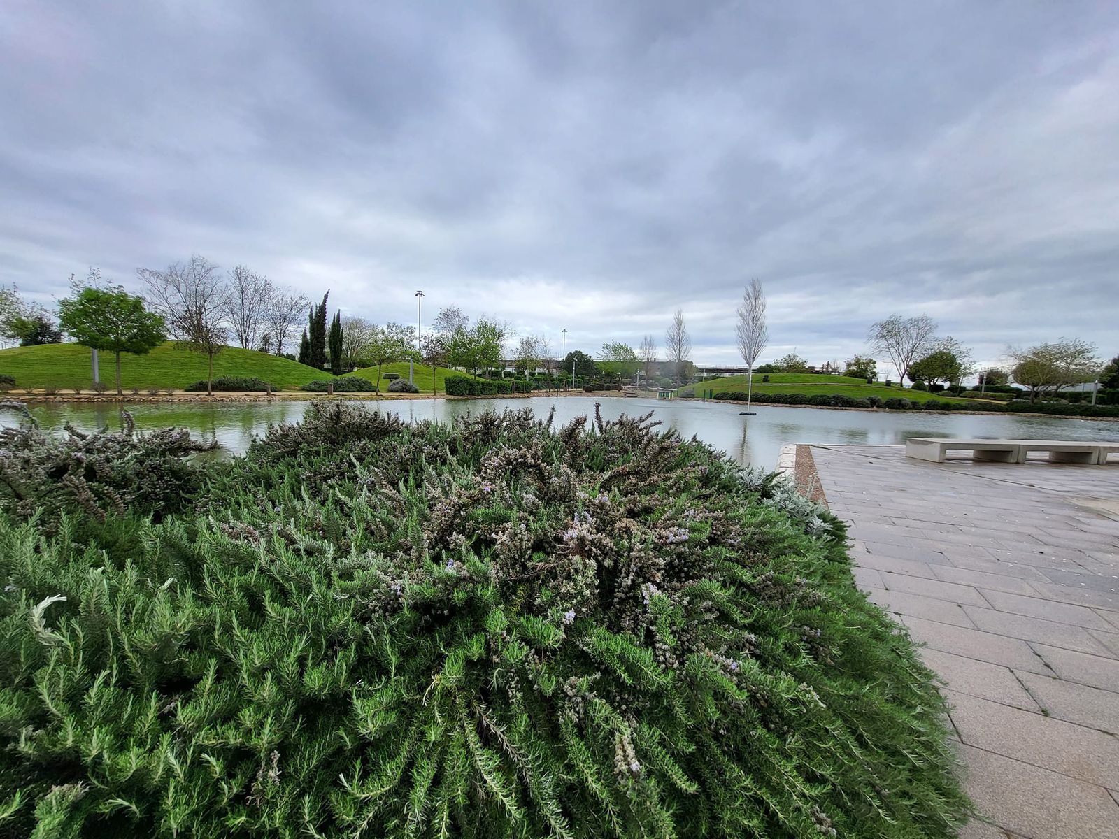 Parque Central de La Unión en La Rinconada.