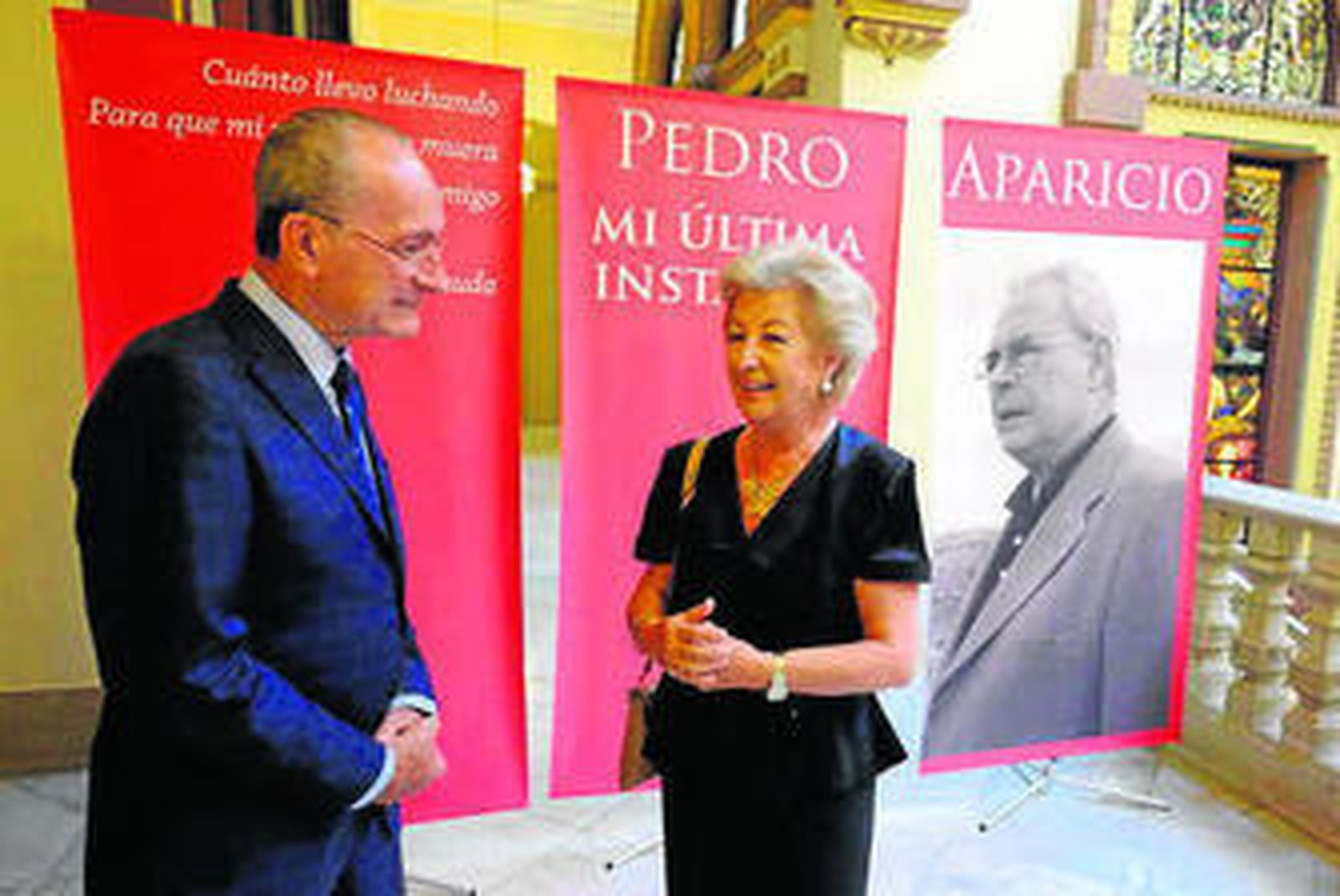 Presentación del libro, ayer, en el Ayuntamiento.