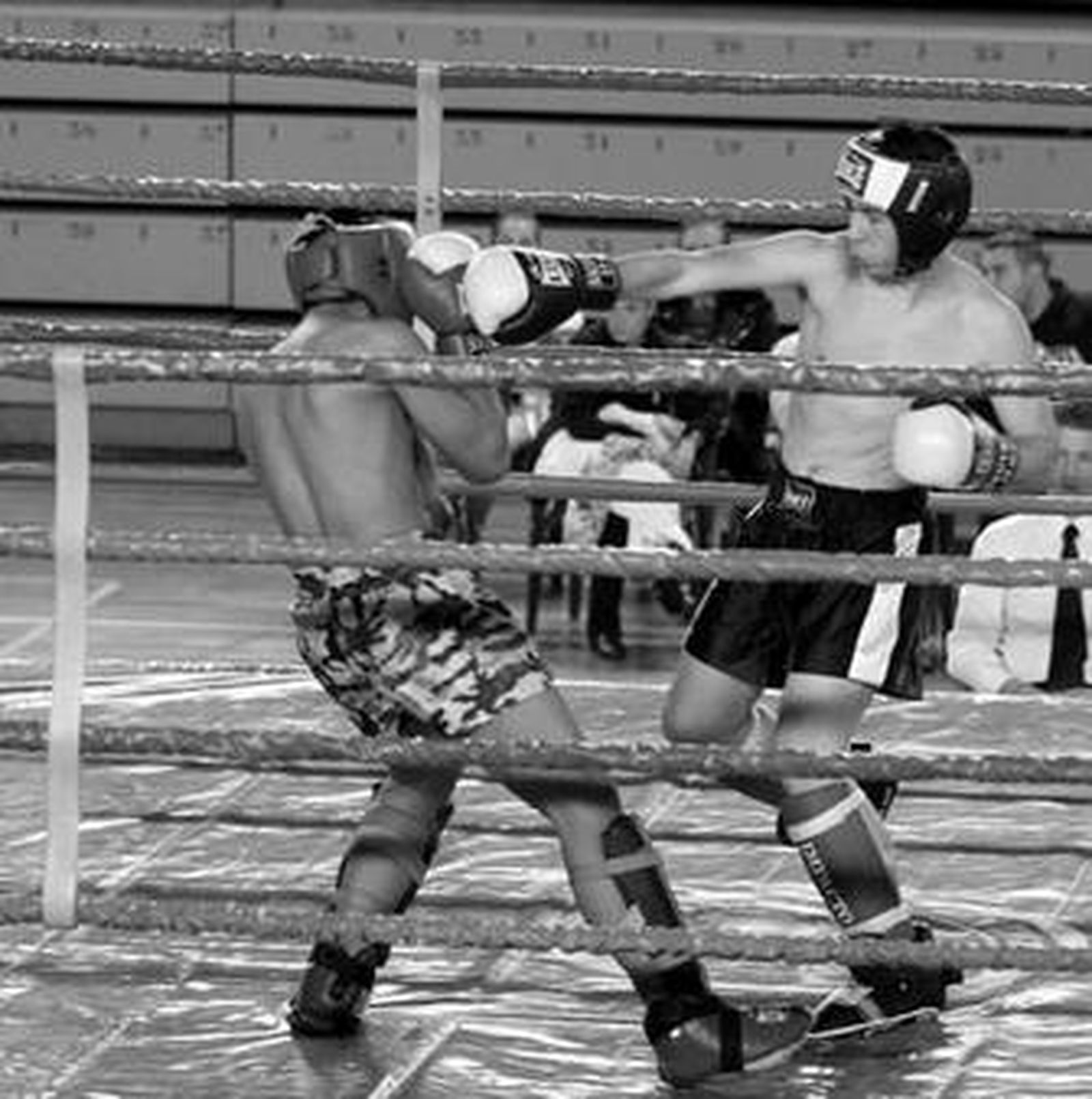 El kick boxing es un deporte espectacular.