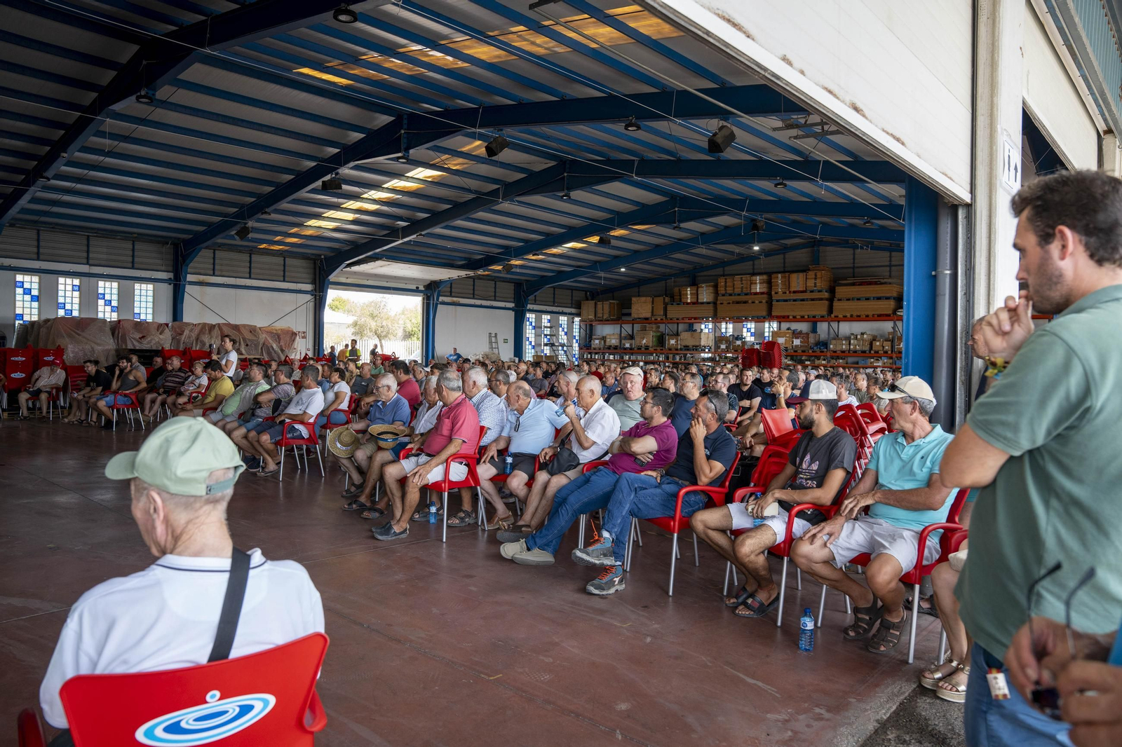 Reunión de los regantes de la CUCN, en imágenes