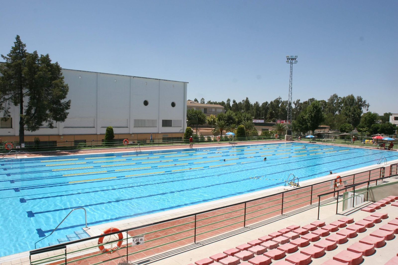 Piscina del Campus Universitario Rabanales.