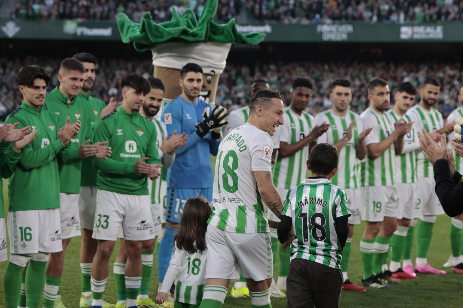 Las imágenes del Betis - Barcelona