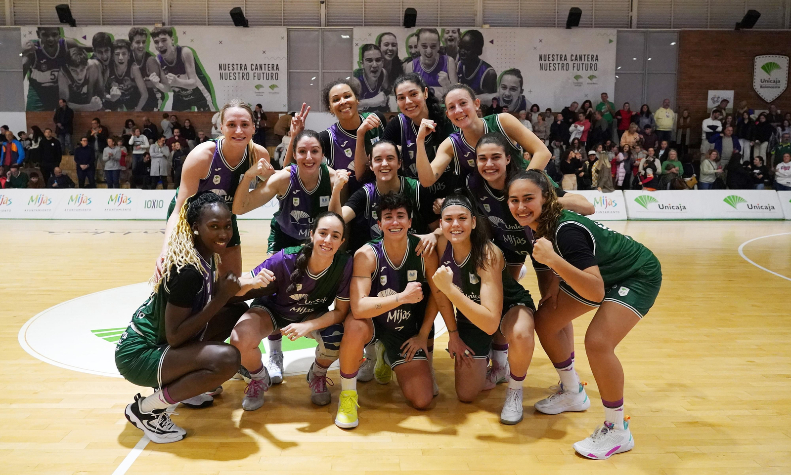 El Unicaja Mijas consigue una gran victoria ante el Al-Qazeres (92-80)
