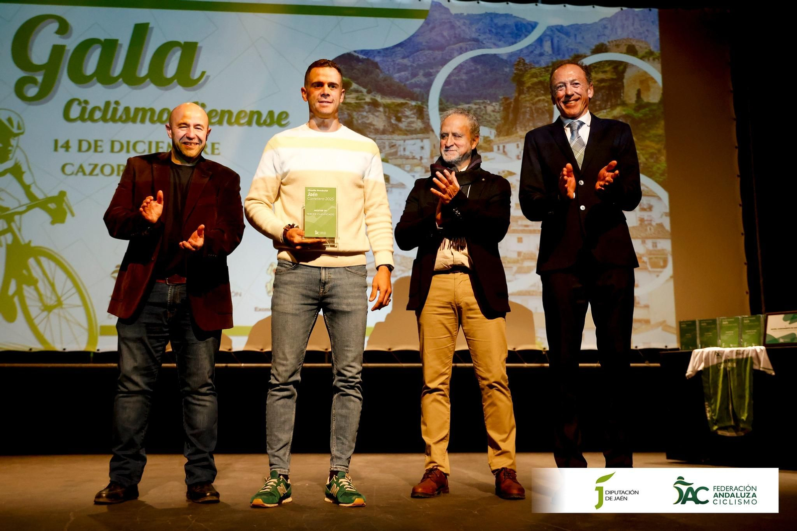 En imágenes: Cazorla, escenario de la Gala del ciclismo jiennense 2025