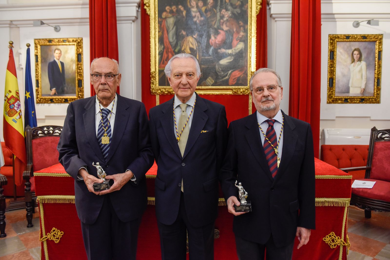 Acto por el día de la Academia en la Real Academia de Medicina y Cirugía de Sevilla