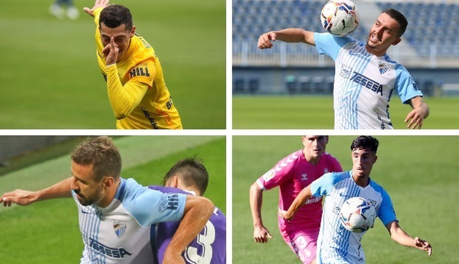 Yanis Rahmani, Joaquín Muñoz, Orlando Sá y David Larrubia.