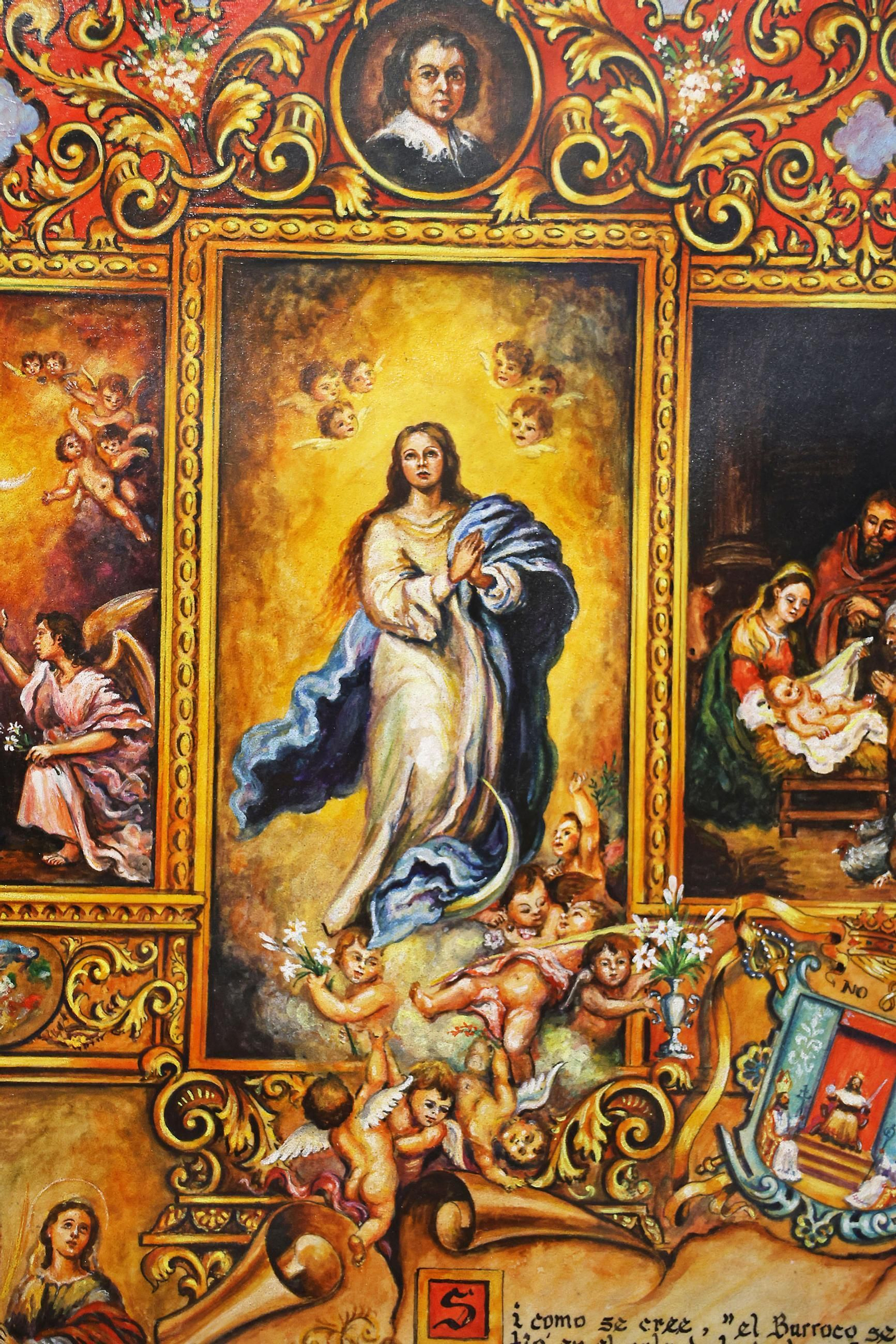 Imágenes de "Gratia Plena" exposición de Paco Llonís