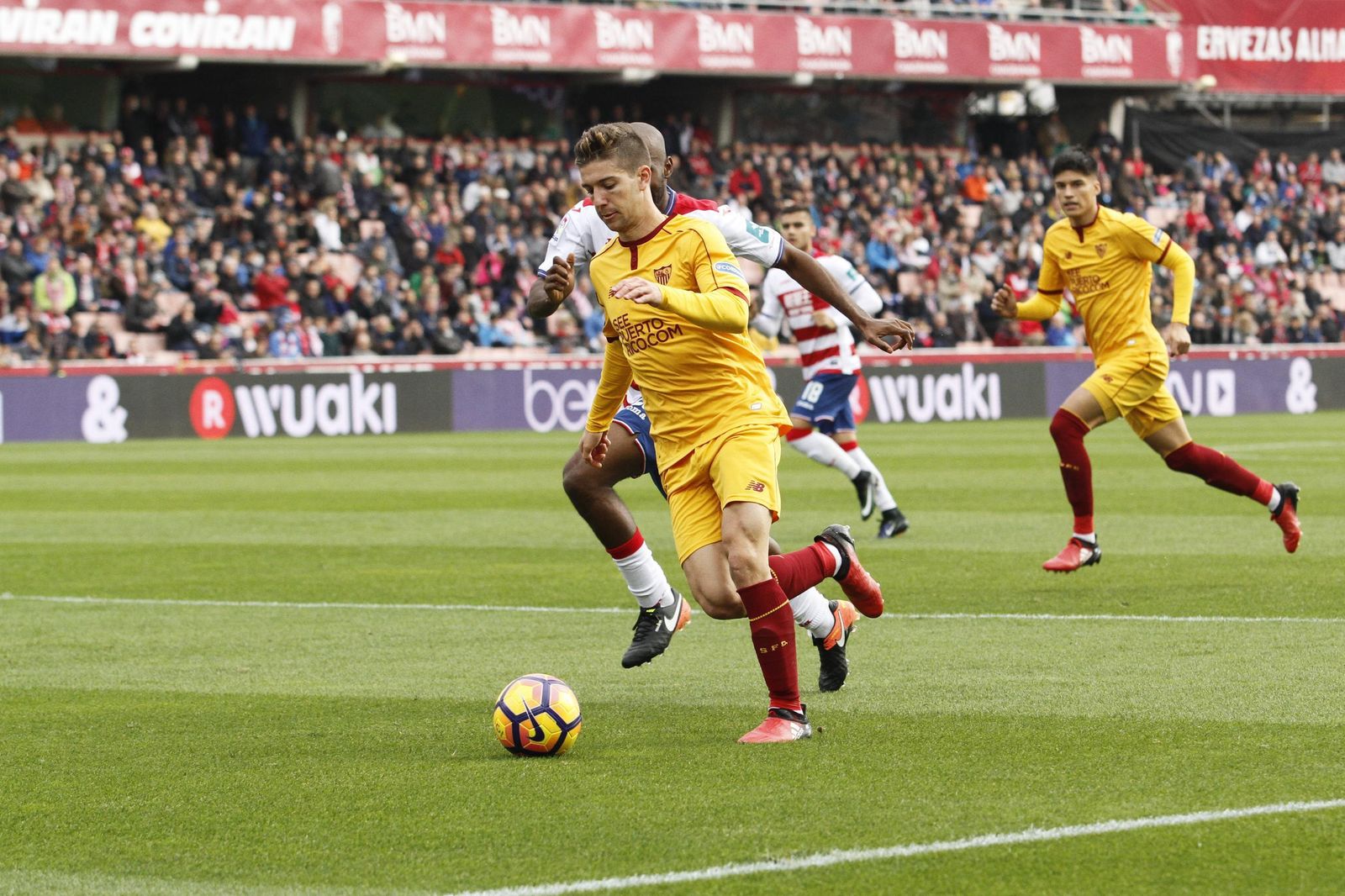 El Granada-Sevilla, en imágenes