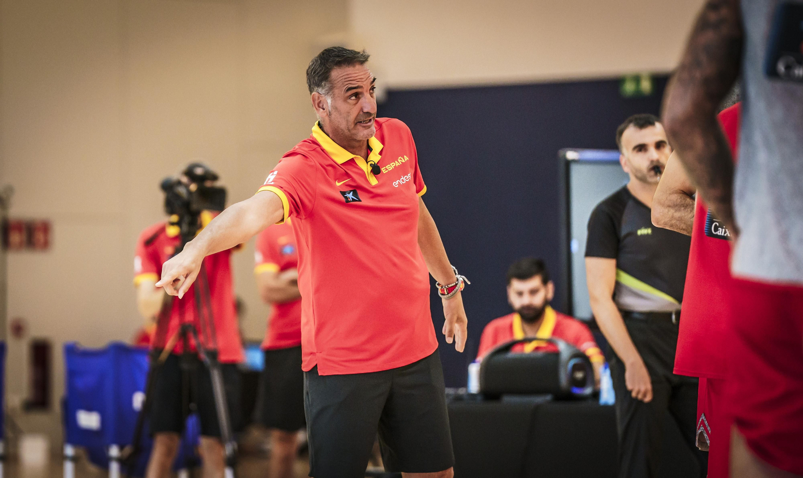 Sesión de la selección española en The Embassy