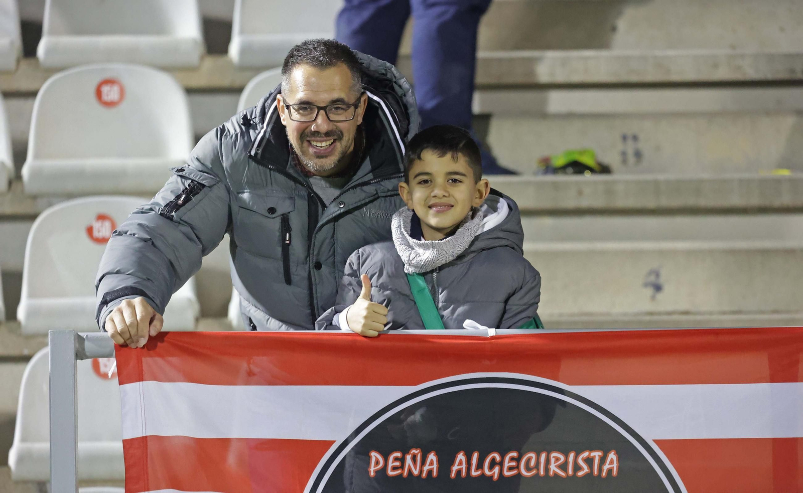 Búscate en el Nuevo Mirador durante el Algeciras - Real Madrid Castilla de Primera Federación